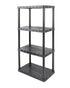 Tactix 4 Tier Plastic Shelf Unit