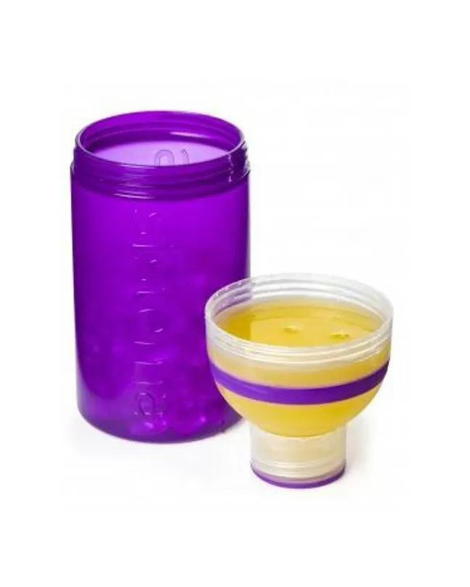 Sistema 580ml Trio Bottle Purple