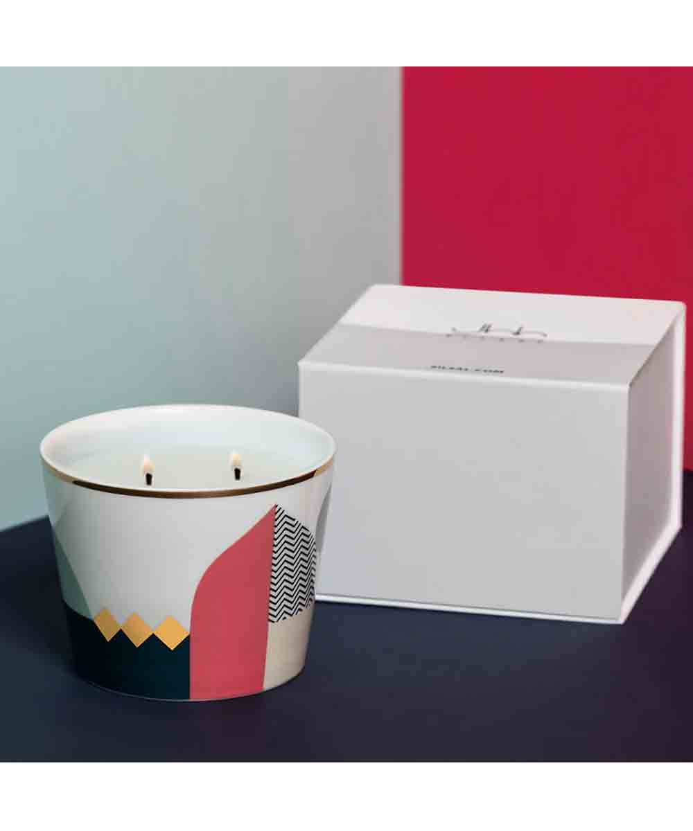 Silsal x Sabr Layalee Blooming Oud Candle 500g