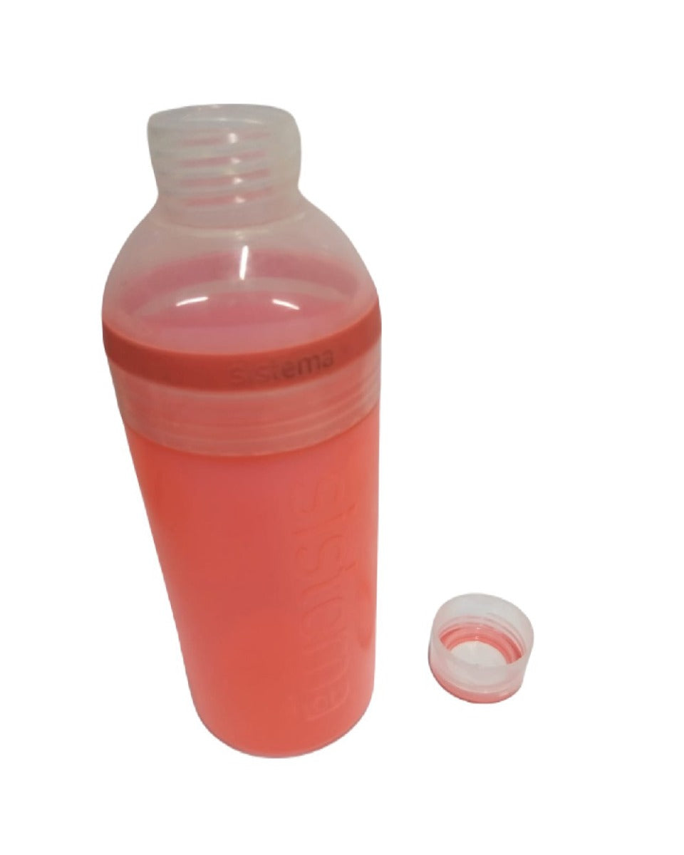 Sistema 580ML Trio Bottle Orange