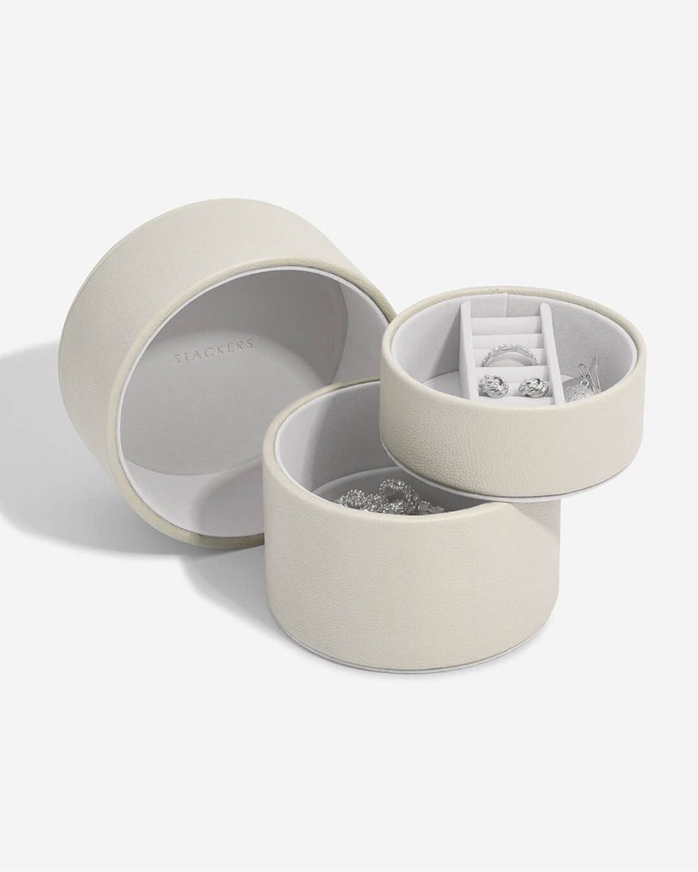 Stackers Bedside Jewellery Box Pod Oatmeal