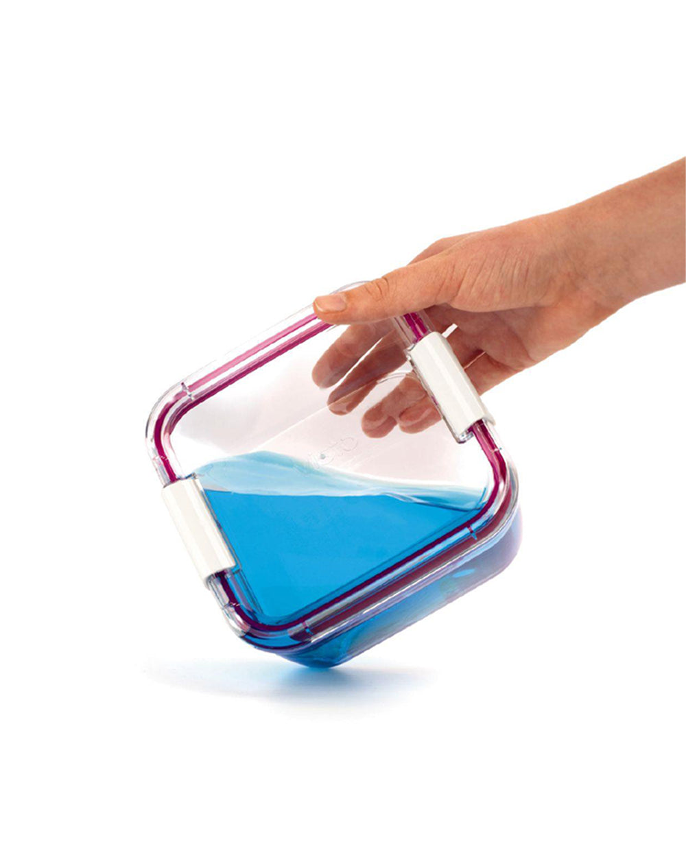 Visto Max 5.4 Liter Cube Storage Container with Clear Base & Lid