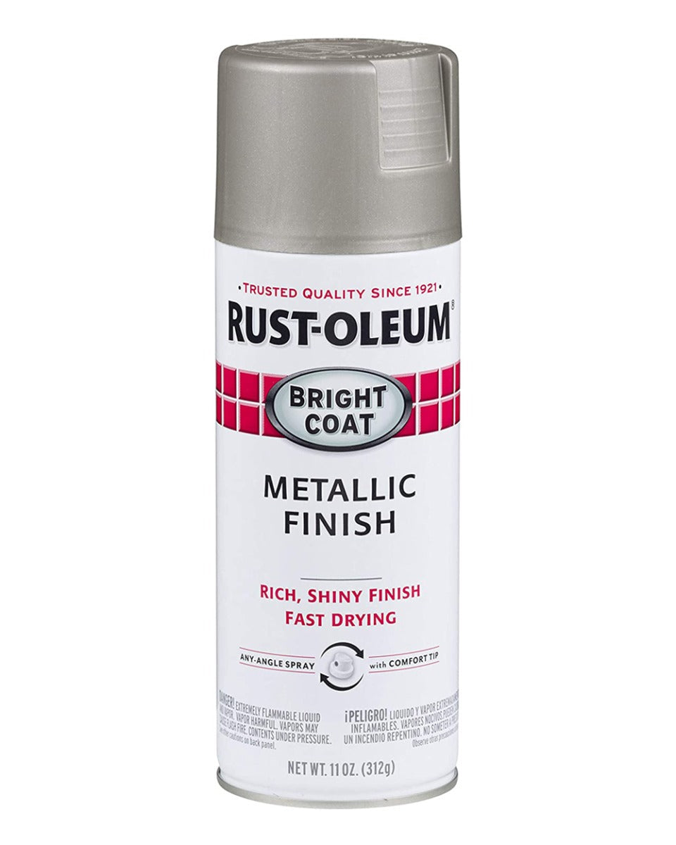 RustOleum Bright Coat Metallic Aluminum 11Oz