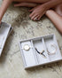 Stackers Grey Velvet Watch & Bracelet Pad
