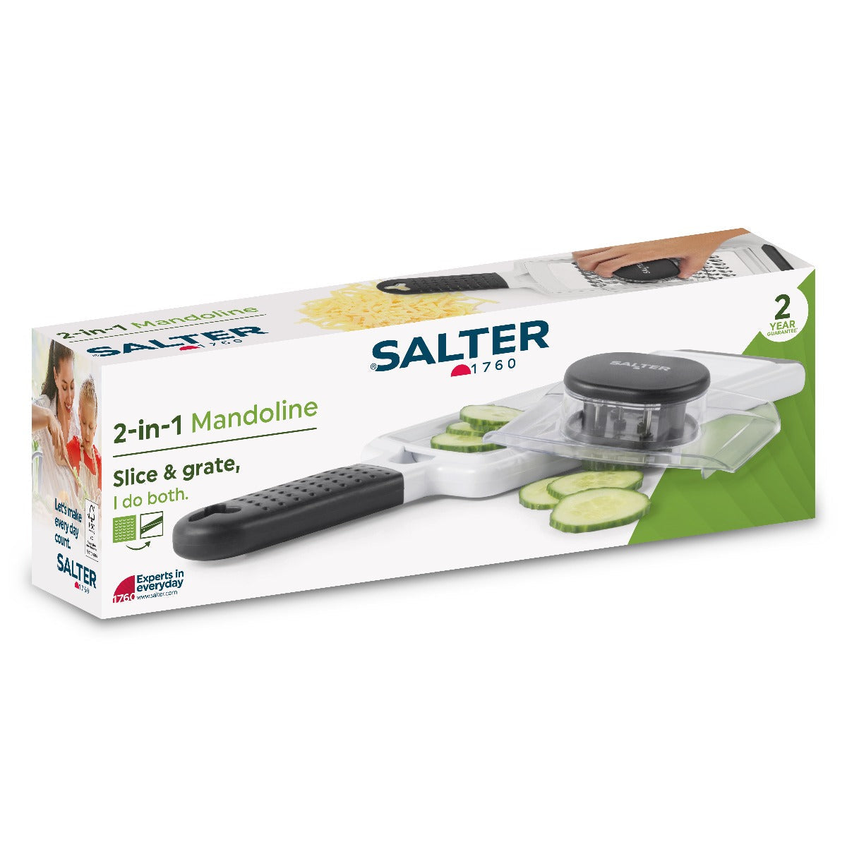 Salter 2 In 1 Mandoline Slicer