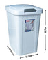 Sterilite 7.5 Gallon White Touch Can