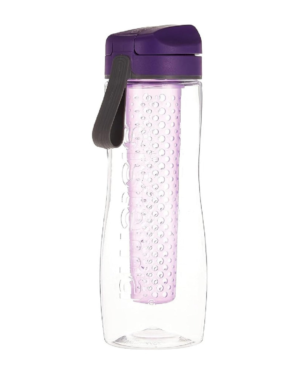 Sistema 800ml Tritan Infuser Bottle Purple