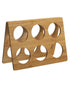 RTA 6 Bottle Foldable Bamboo Wine Rack