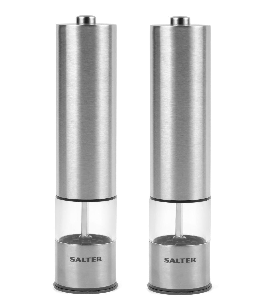 Salter S/S Electronic Mill Set