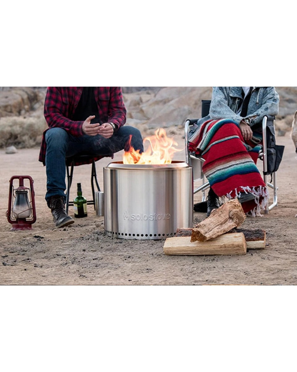 Solo Stove Bonfire Portable Backyard 19.5 Inch Smokeless Firepit
