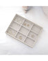Stackers Classic Statement Earring Holder Oatmeal