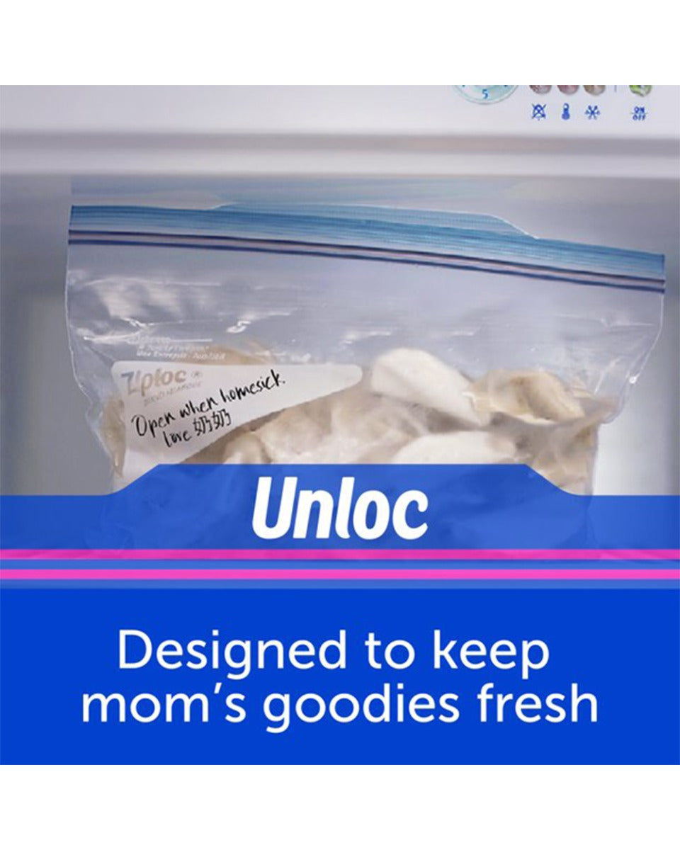 Ziploc 2 Gallon Storage Bag Pack of 10