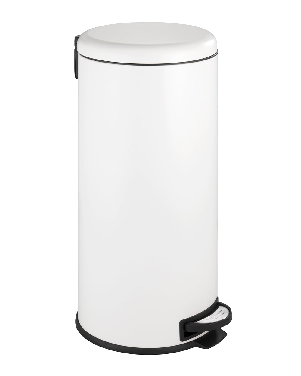 Wenko Pedal Bin Leman White Easy-Close 30 Liter