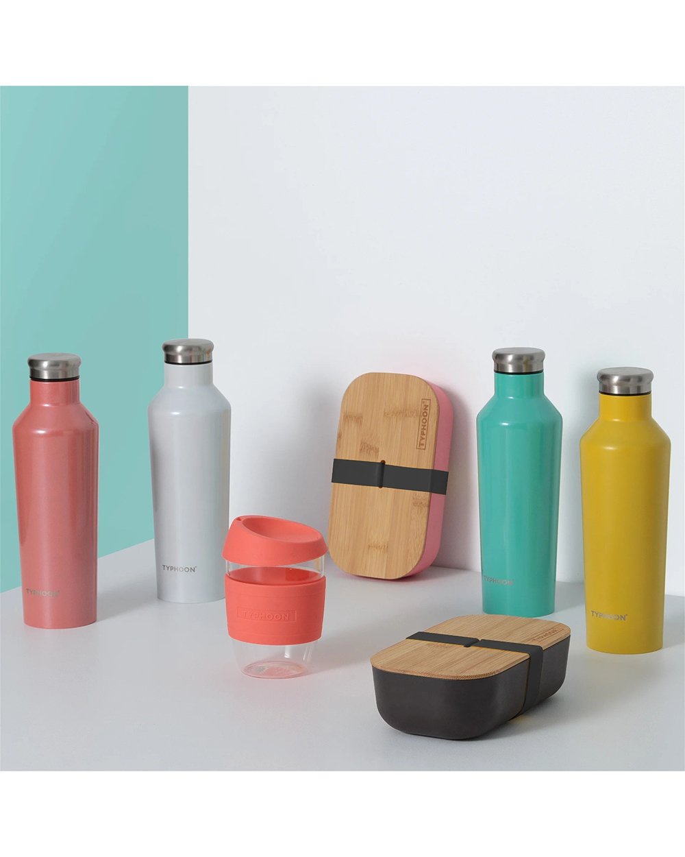 Typhoon Pure Bamboo Fiber Lunch Box Pink