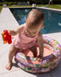 Swim Essentials Pink Blossom Printed Baby Pool 60cm 2 Rings