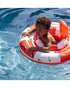 Swim Essentials Red-white Whale Life Buoy printed Baby Swimseat 0-1 year