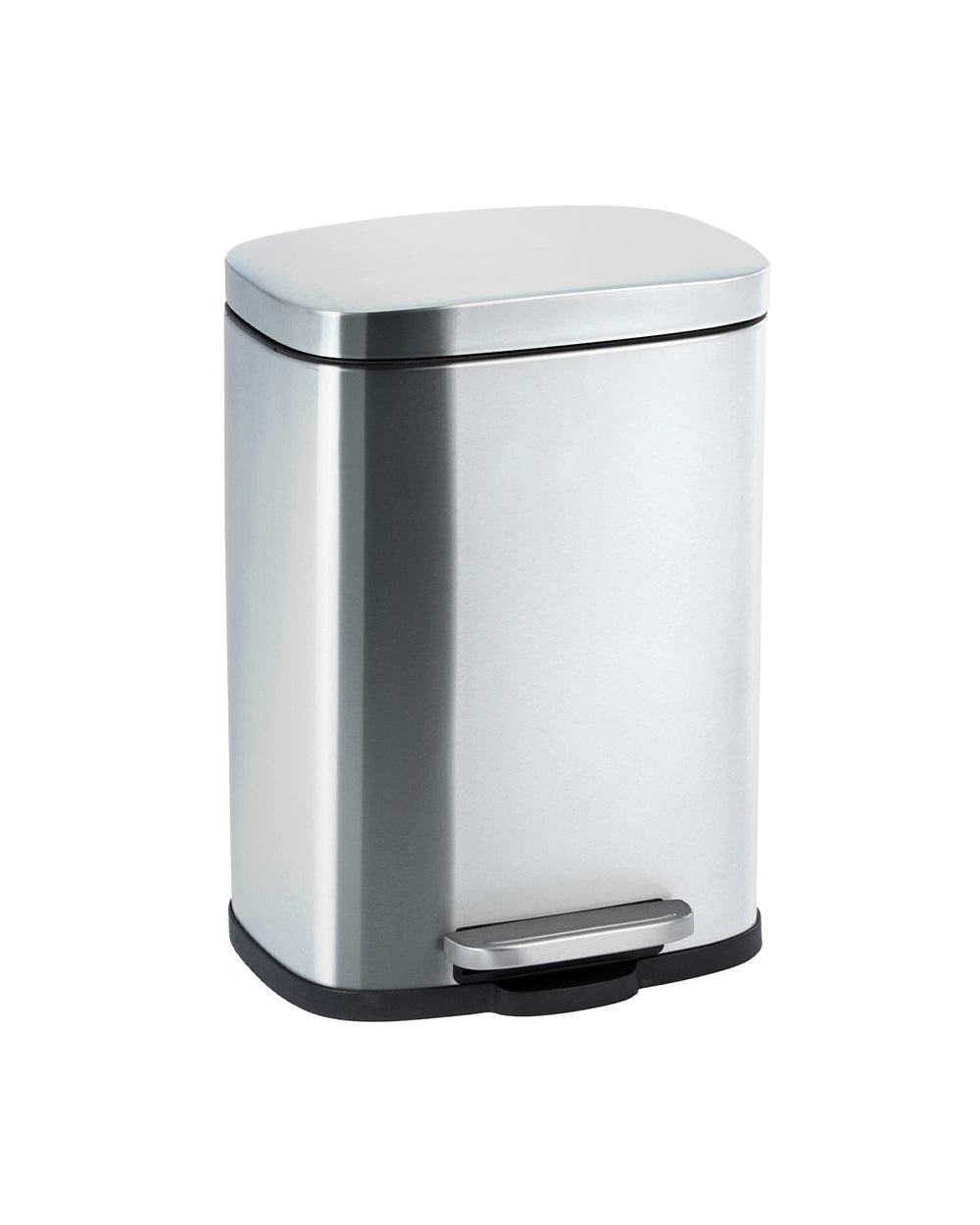 Wenko Stainless Steel Pedal Bin Leno Easy Close 5 Liter