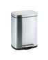 Wenko Stainless Steel Pedal Bin Leno Easy Close 5 Liter