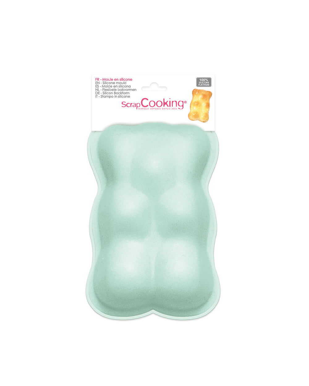 Scrapcooking Silicone Mould Big Teddy Bear