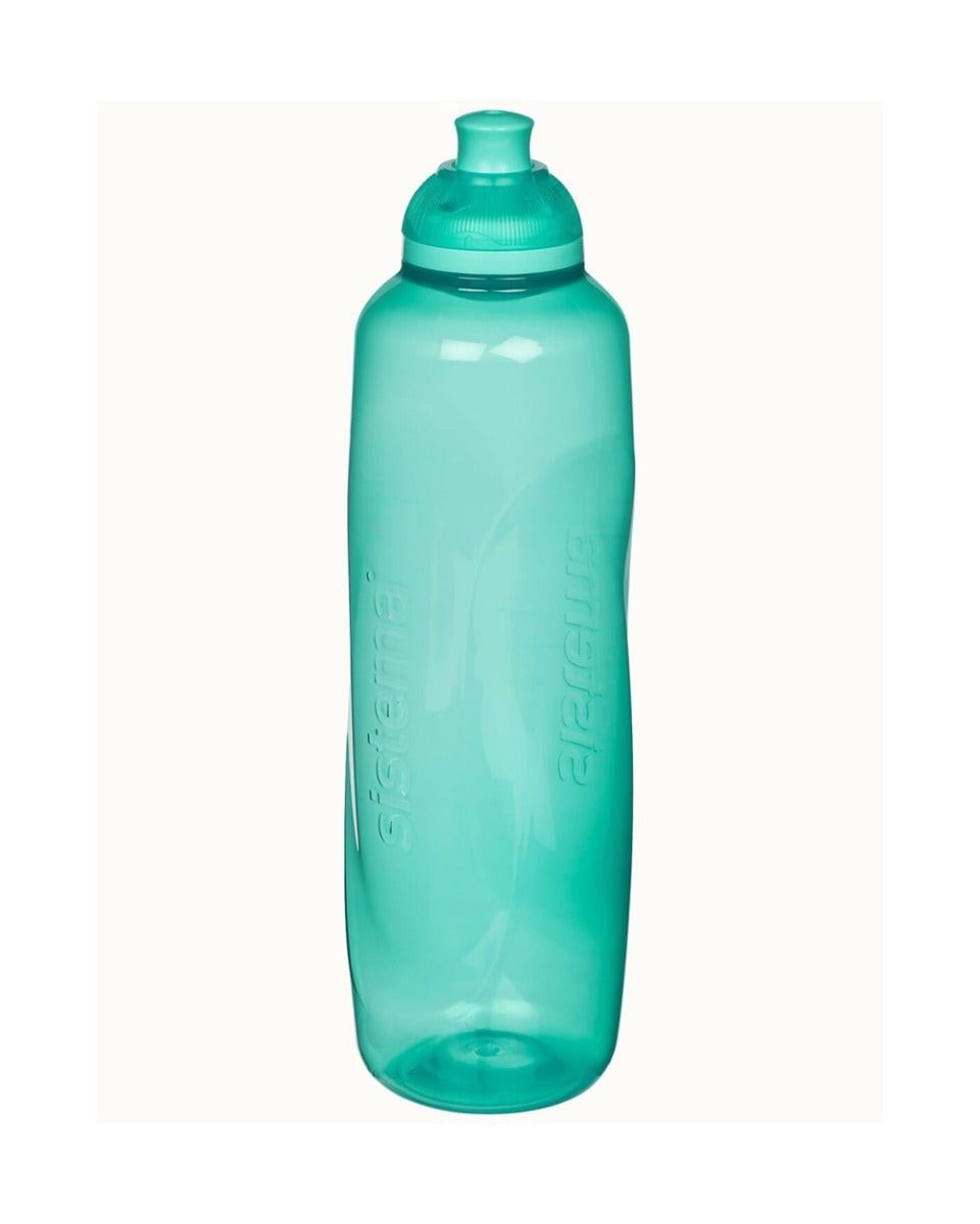 Sistema 600ML Helix Squeeze Bottle Teal