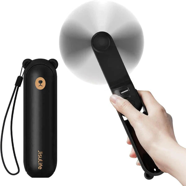 Jisulife Handheld Fan Life 8Plus Black
