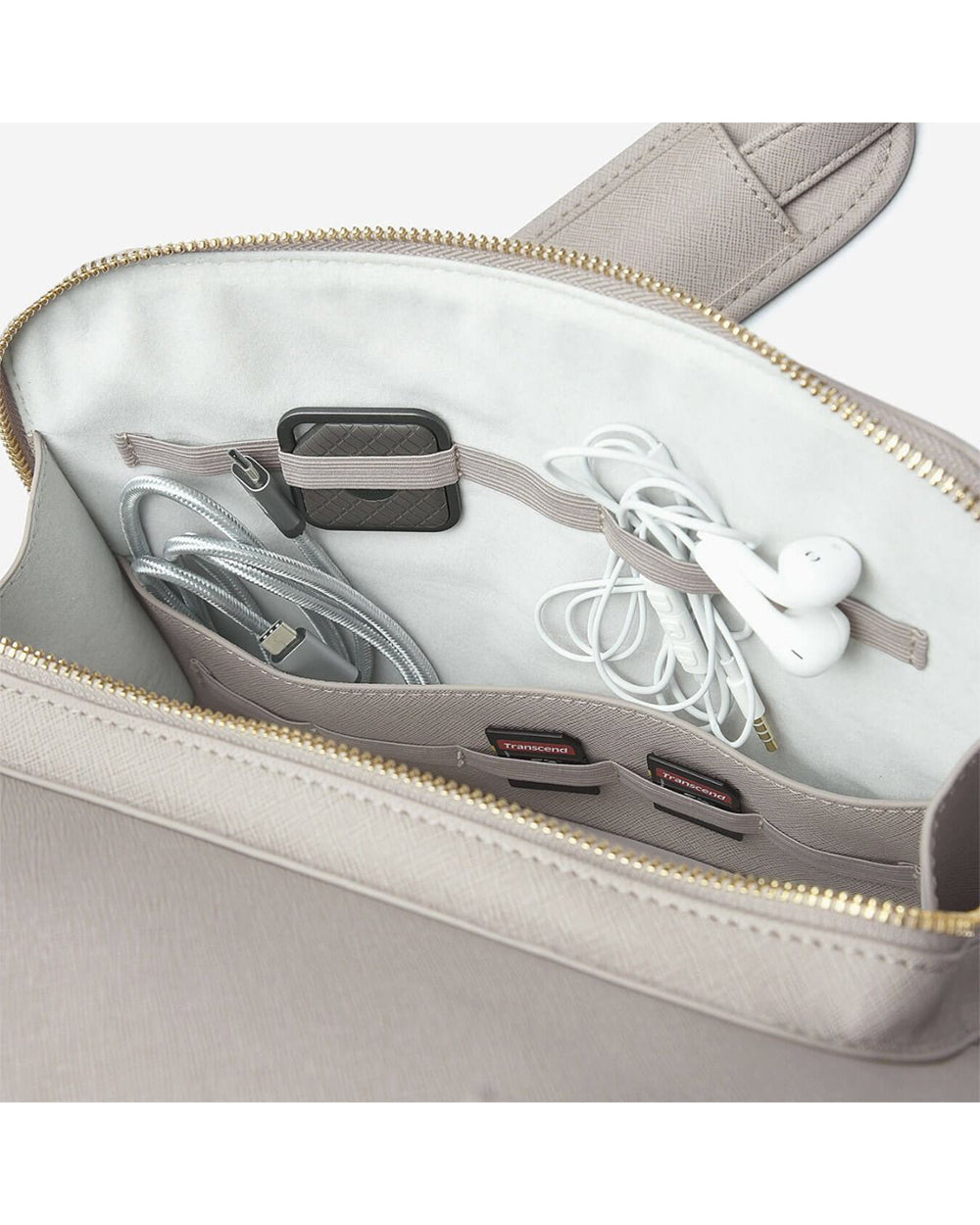 Stackers Laptop Bag Taupe