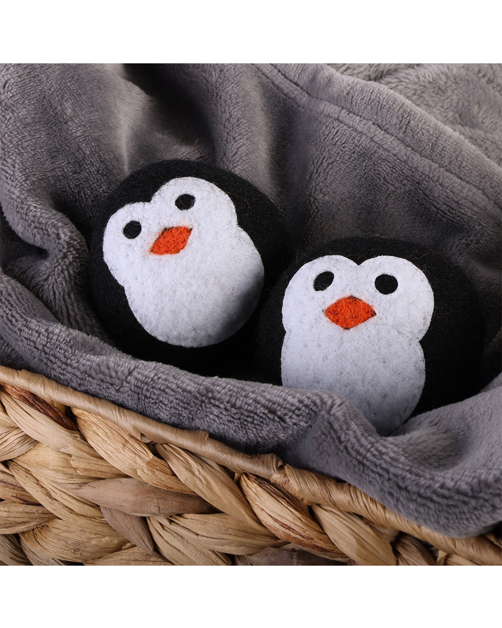 Simplify 2 Pieces Wool Character Dryer Balls Assorted 1 Pack