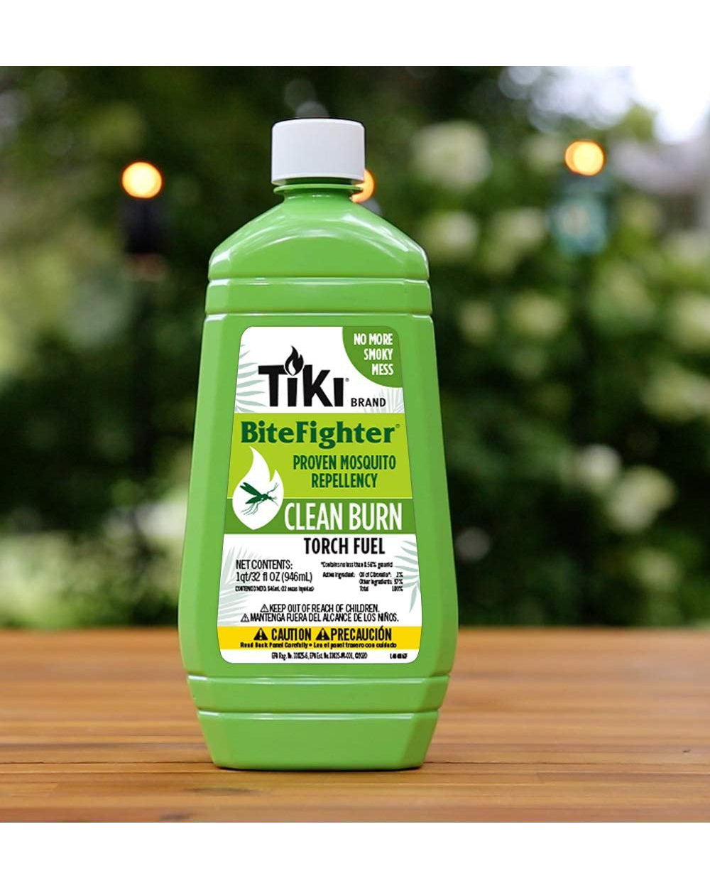 Tiki 32oz Clean Burn BiteFighter Torch Fuel with Easy Pour System
