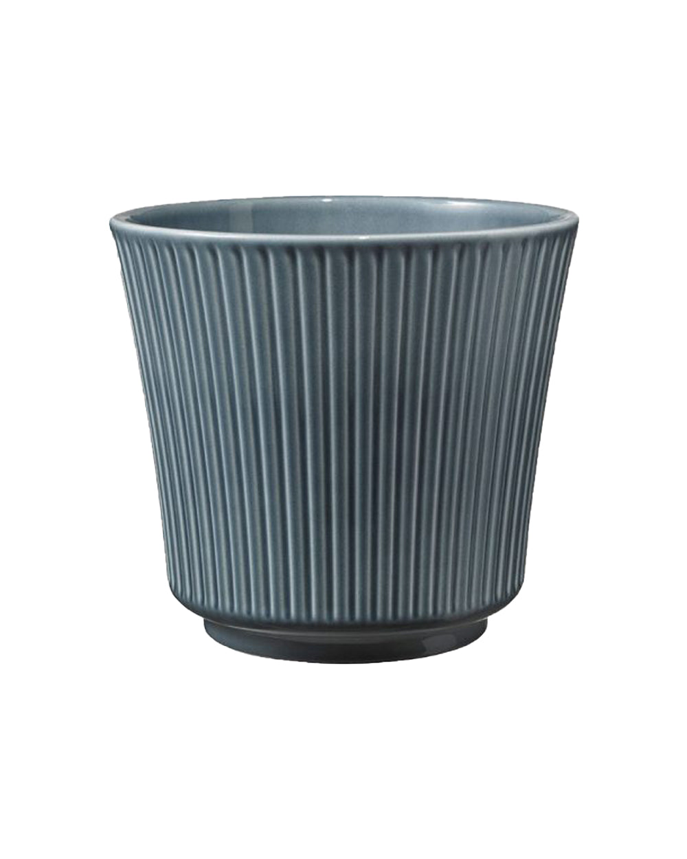 SK Delphi Flower Pot 20cm Blue Grey