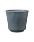 SK Delphi Flower Pot 20cm Blue Grey