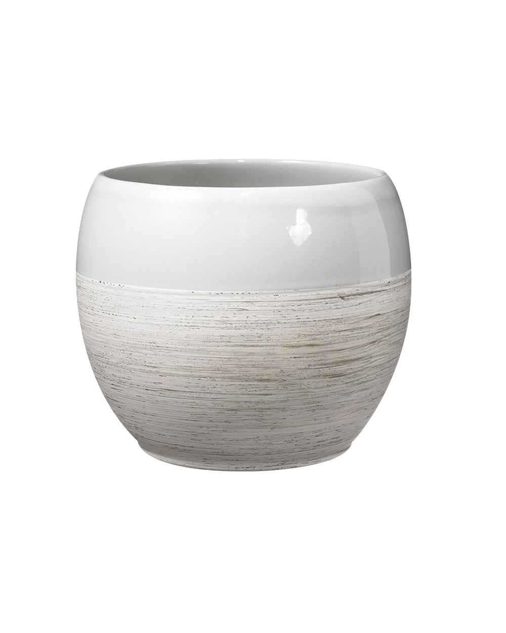 SK Alberta Flower Pot 18cm Grey