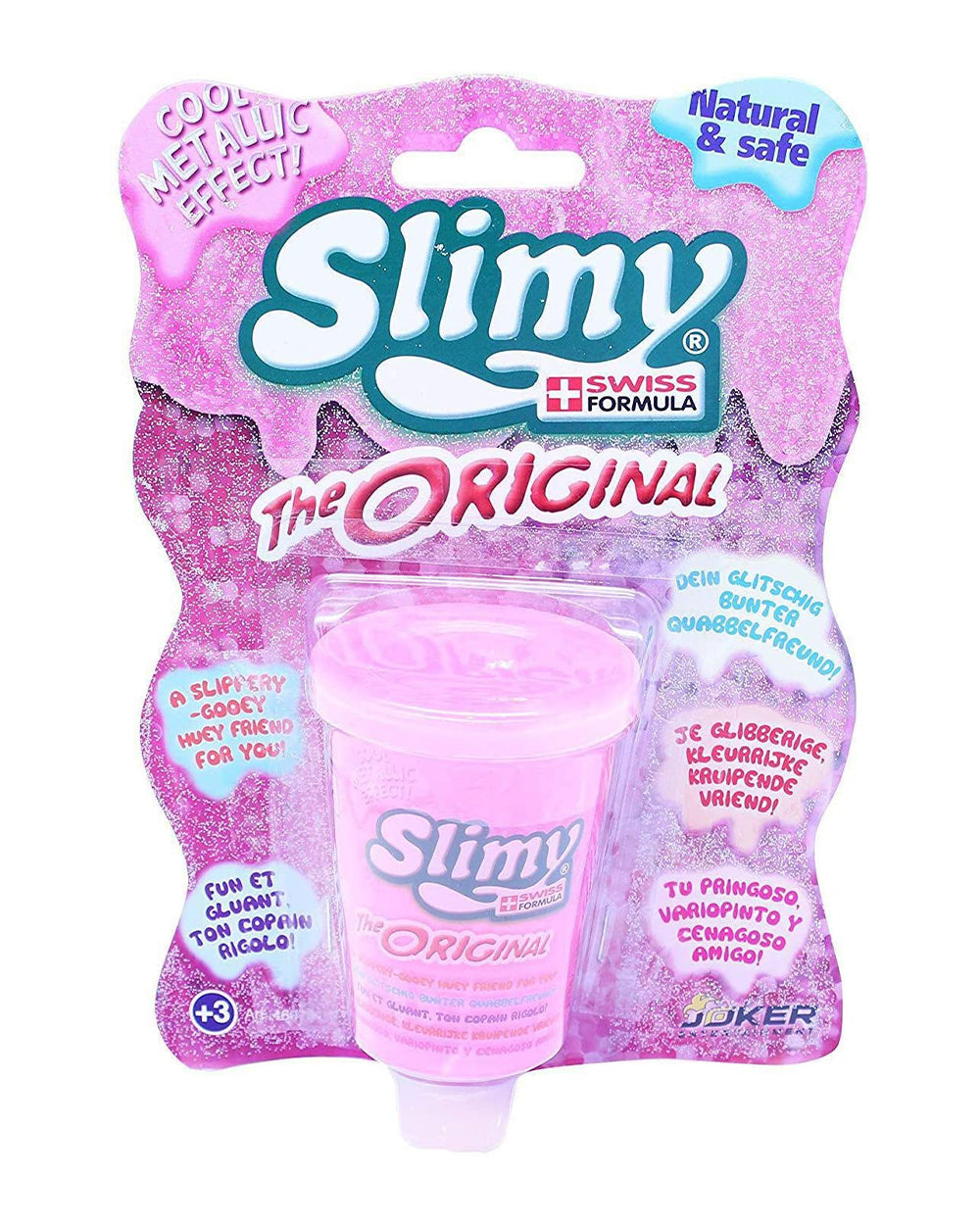 Slimy Mini Original Metallic 80g Assorted 1 Piece