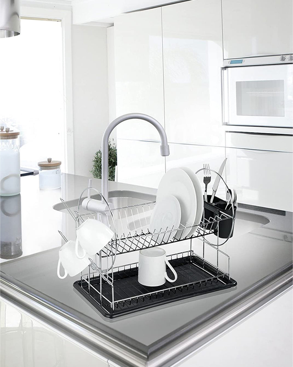 Wenko Dish Rack Premium Duo