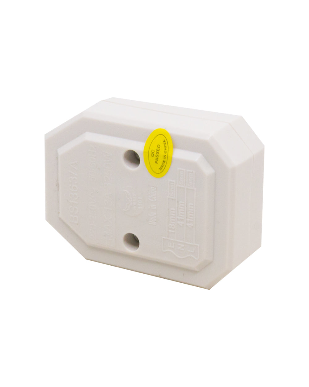 Terminator 1 Way UK Power Extension Socket Without Cable
