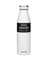 Sistema 500ML Stainless Steel Bottle White