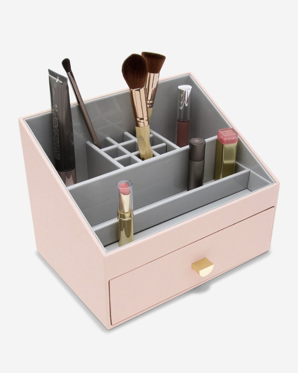 Stackers Makeup Organizer Caddy Blush Pink