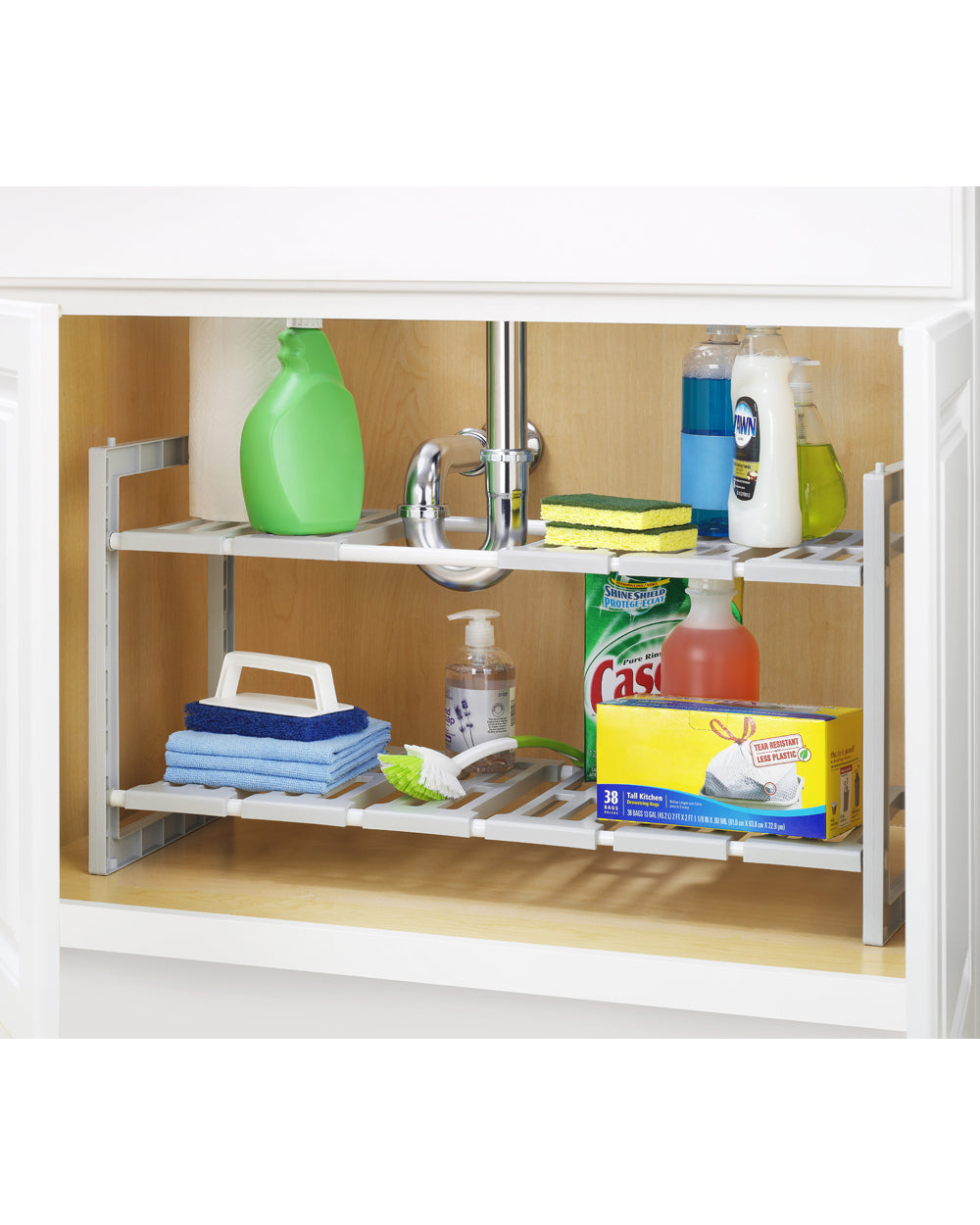 Whitmor 2 Tier Under Sink Shelves