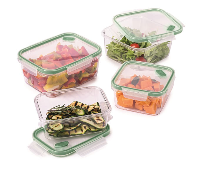 Snips Tritan Renew Airtight Rectangular Lunch Box 1.5 Liter With PP Fork & Kinfe