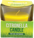 Rowan Citronella Candle In Glass Cup