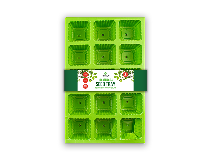 Rowan 15 Cell Seed Tray 3pk