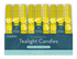 Rowan Citronella Tealights 24pk PDQ