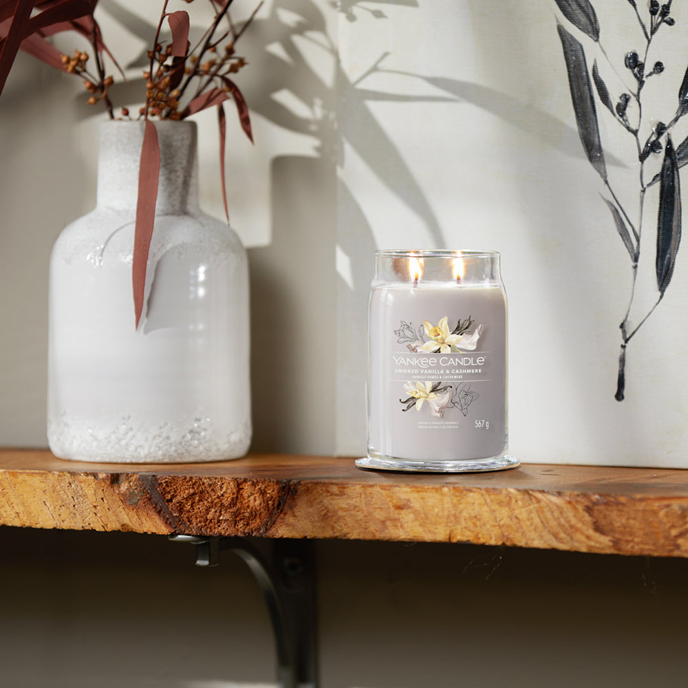 Yankee Signature Jar L Vanilla & Cashmere