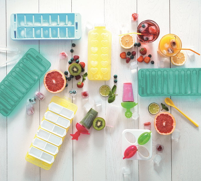 Snips Quick Ice Mould Assorted Blue & Yellow Colors