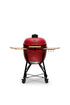Kamado BONO Limited 25-Inch Ceramic Charcoal Grill, Red – Premium Outdoor BBQ Smoker & Pizza Oven