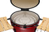 Kamado BONO Limited 25-Inch Ceramic Charcoal Grill, Red – Premium Outdoor BBQ Smoker & Pizza Oven