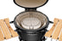 Kamado BONO Media Ceramic Charcoal Grill – Black | 21-Inch (52cm) BBQ Smoker, Outdoor Cooking Kamado Grill & Pizza Oven