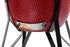 Kamado BONO Media 21-Inch Ceramic Charcoal Grill, Red – Versatile Outdoor BBQ Smoker & Pizza Oven