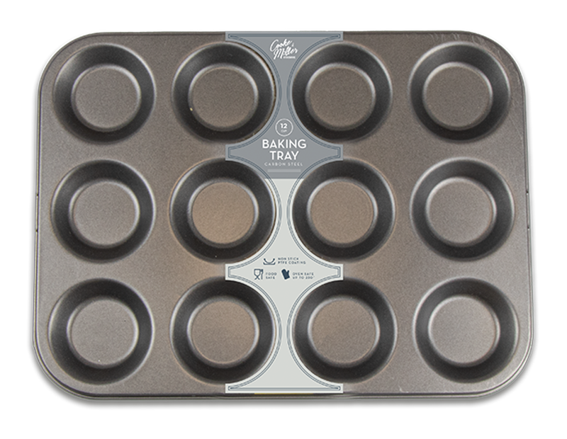 Cooke & Miller 12 Cup Baking Tray