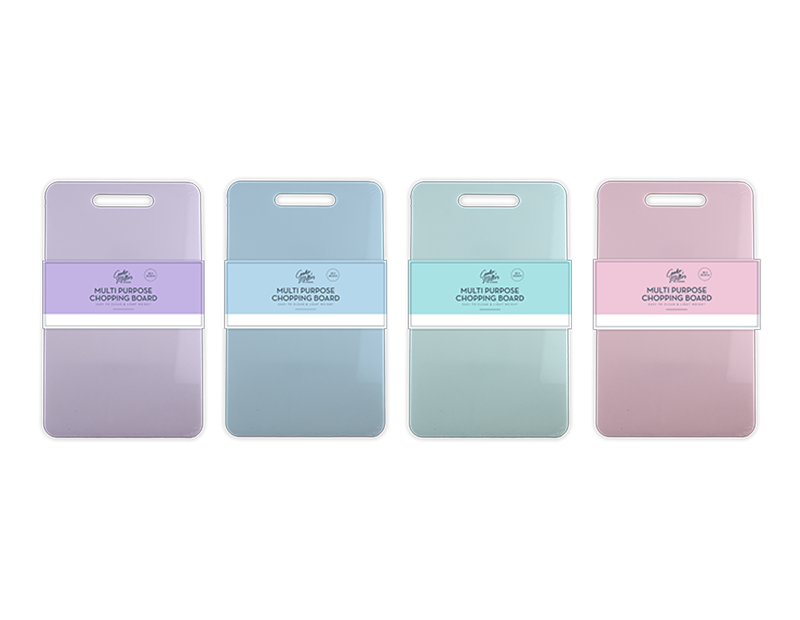 Cooke & Miller Pastel Multi-Purpose Chopping Board 1 Piece Assorted