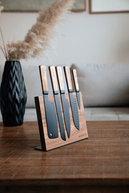 Nordico Stainless Steel Kitchen Knives Set of 5 pieces